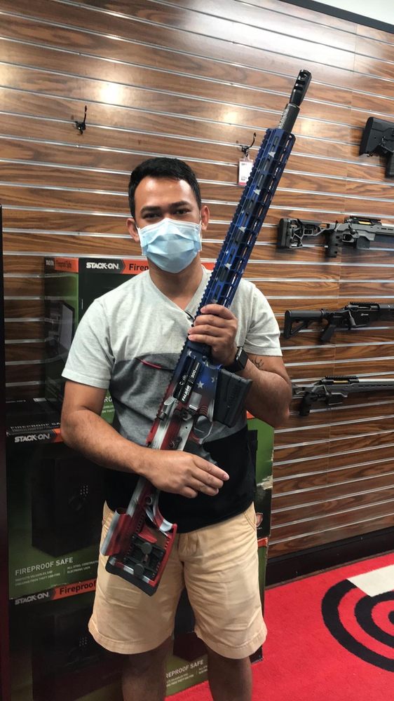 Firearm at the Target Shooting Solutions counter